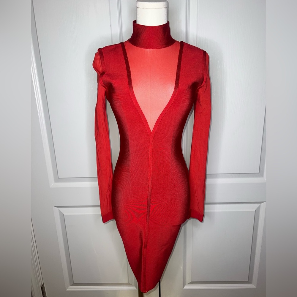 House of CB Elegant Red Dress
